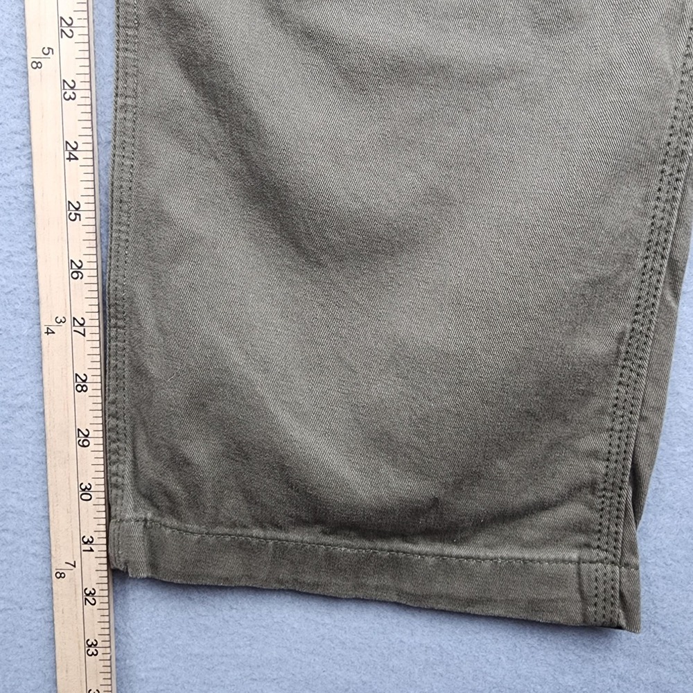 Carhartt Pants Mens 40x32 Green Relaxed Fit Twill Utility Workwear Carpenter - Picture 7 of 12